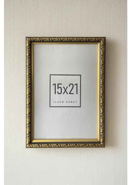 A5 Boyutunda (15X21) 2mm Kalınlığında Mat Camlı Desenli Çerçeve