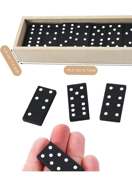 Taşınabilir Ahşap Domino Eğitici Oyun Seti fiyatları