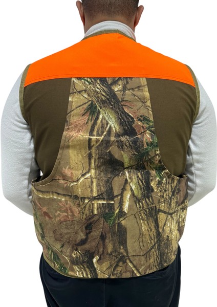 Turuncu Omuzlu Meşe Desen Avcı Yeleği - 30 Fişek Kapasiteli - 12 Kalibre fırsatları