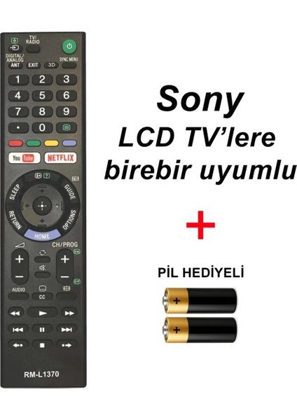 LCD Tv'lere Birebir Uyumlu Kumanda fiyatları