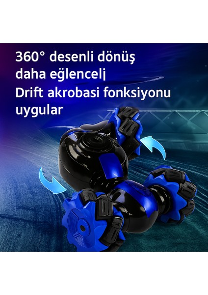 Uzaktan Kumandalı Akrobasi Oyuncağı • El Hareketiyle Kontrol • Işıklı & Renkli Arazi Aracı indirimleri