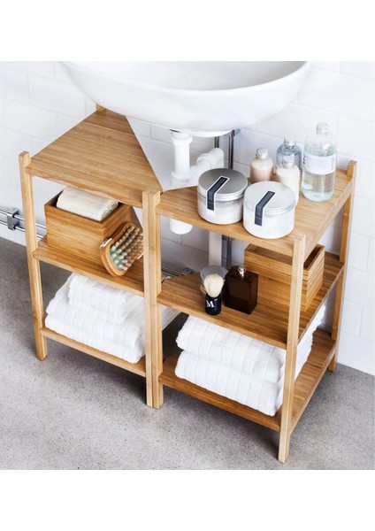 Rågrund Raf Bambu 34 x 60 cm Banyo Için Dar Alanlara Uygun indirimleri