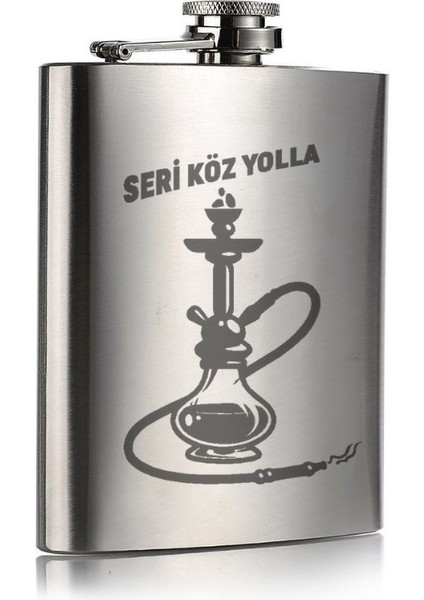 Seri Köz Yolla Temalı 9 Oz Paslanmaz Çelik Cep Matarası 266 ml Içecek Cep Matarası fırsatları