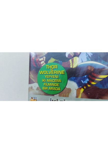 Hulk Thor'a Karşı / Wolverine'e Karşı DVD Film Marvel indirimleri