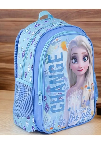 Frozen kız çocuk ilkokul çantası ortaokul kız çocuk okul çantası termal beslenme çantası