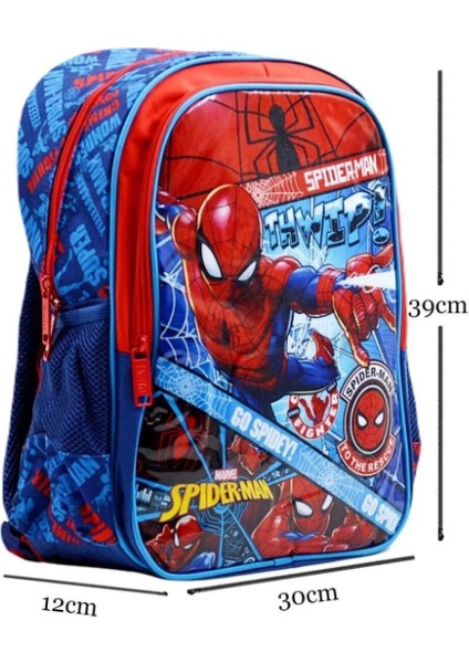 Spider Man Lisanslı erkek çocuk ilkokul çantası ortaokul erkek çocuk okul çantası termal beslenme çantası fiyatları