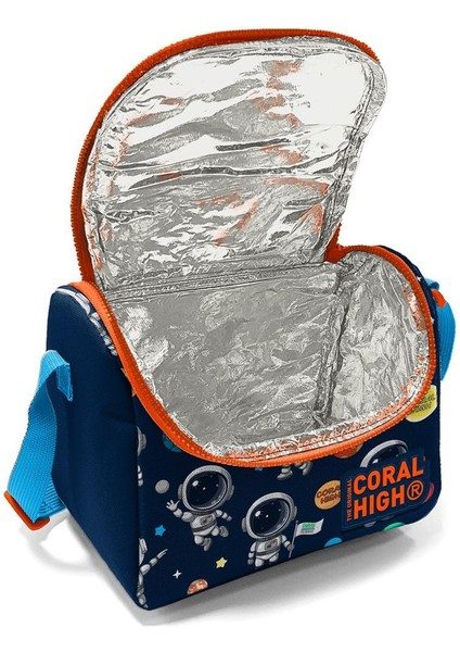 Coral High Kids Lacivert Mavi Astronot Desenli 3’lü Okul Çanta Seti SET0123486 indirimleri