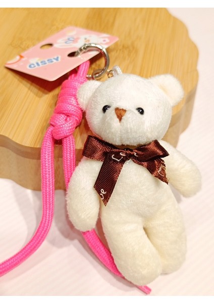 Peluş Ayıcıklı Gösterişli Anahtarlık