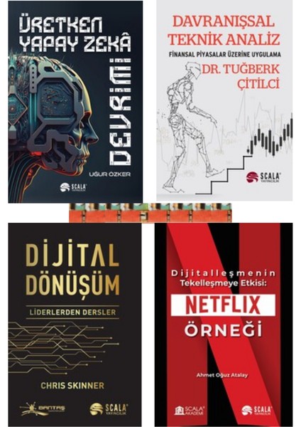 Üretken Yapay Zeka Devrimi, Dijital Dönüşüm, Davranışsal Teknik Analiz,etkisi Netflix Örneği(4kitap)