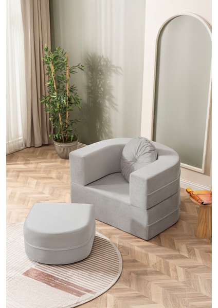 Neiro Sünger Koltuk Takımı, Açılabilir Yataklı Koltuk 2+1 Sünger Modern Koltuk