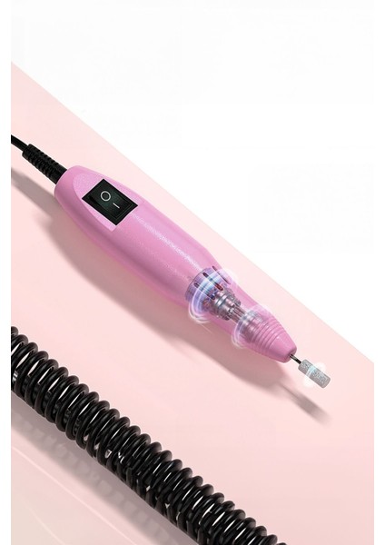 2025 Model Elektrikli Tırnak Freze Makinesi, 6 Başlıklı Manikür ve Pedikür Araçları indirimleri