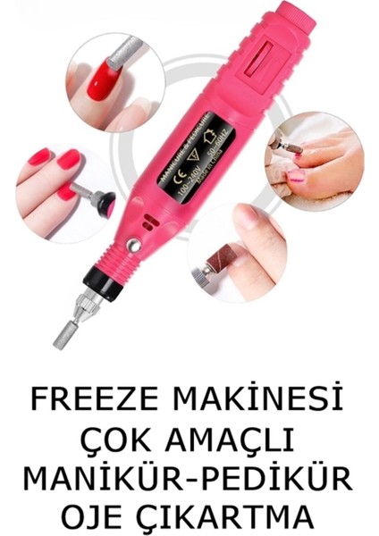 Elektrikli 63 Parça Tırnak Bakım Seti, Oje Çıkartma, Manikür ve Pedikür Araçları modelleri