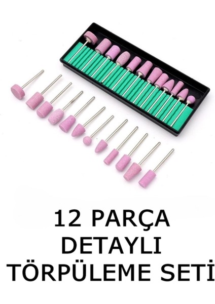 Elektrikli 63 Parça Tırnak Bakım Seti, Oje Çıkartma, Manikür ve Pedikür Araçları fırsatları