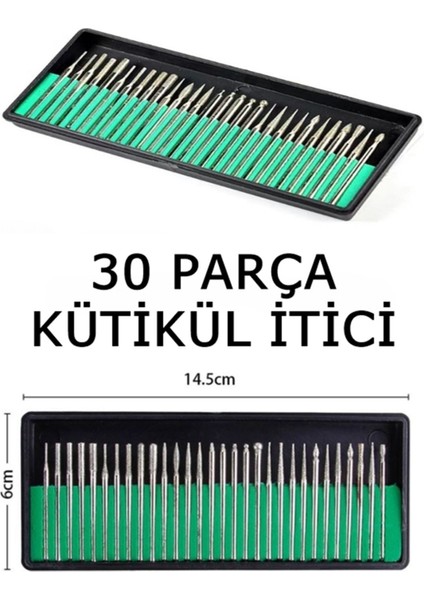 Elektrikli 63 Parça Tırnak Bakım Seti, Oje Çıkartma, Manikür ve Pedikür Araçları indirimleri