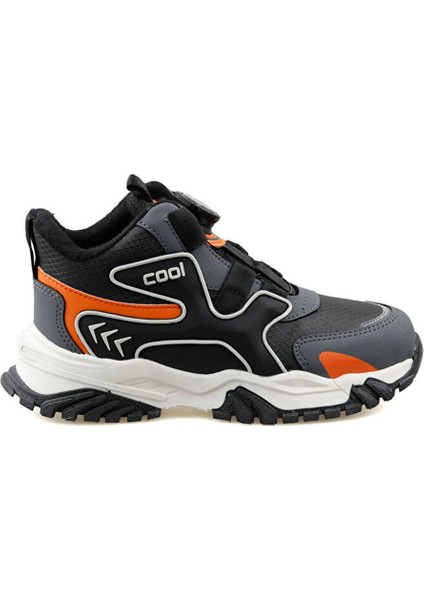 25C.TORR Siyah Akıllı Bağ Ortopedik Erkek Çocuk Spor Bot