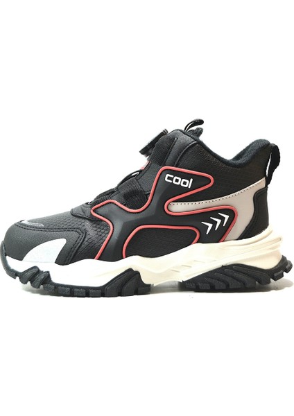 25C.TORR Siyah Akıllı Bağ Ortopedik Erkek Çocuk Spor Bot