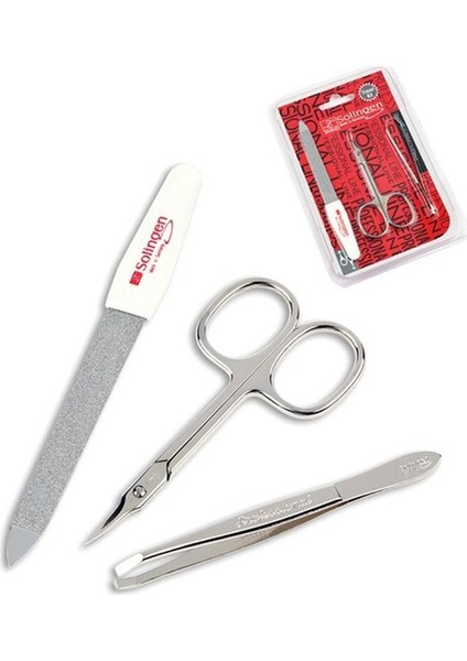 Taşınabilir Tırnak Bakım Seti, Törpü, Makas ve Cımbız Dahil