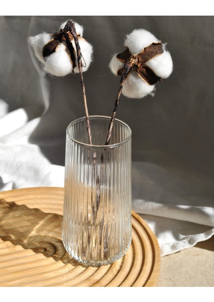 1 Adet Cam Mini Vazo 14 cm Dekoratif Vazo-Hawaii 14X6 cm