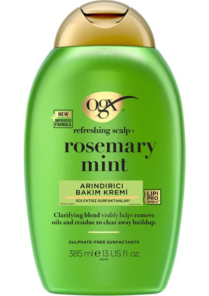 Rosemary Mint Arındırıcı Bakım Kremi 385 ml