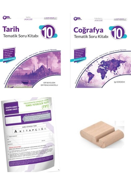 Palme 10. Sınıf Joker Tematik Tarih ve Coğrafya Soru Kitabı 2026 Yeni Müfredat+Deneme+Telefon Tutucu