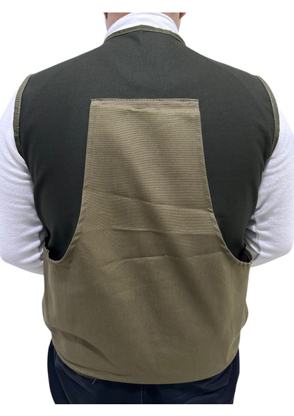 Haki Avcı Yeleği - 30 Fişek Kapasiteli - 12 Kalibre fırsatları