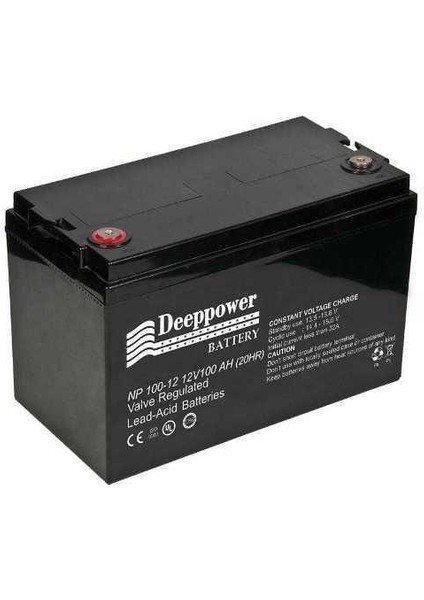Dp-12 V / 100 Ah Kasalı Akü