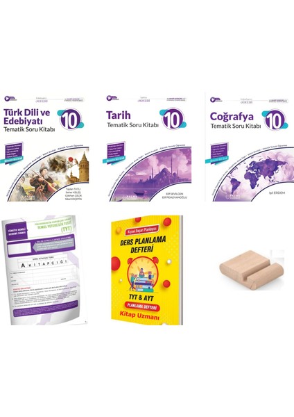 Palme 10. Sınıf Joker Tematik Edebiyat Tarih Coğrafya Soru Kitabı 2026 Yeni Müfredat+Deneme+Tutucu