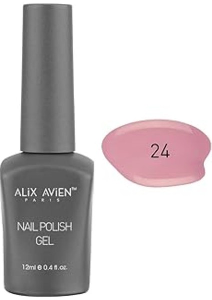 Gül Kurusu Jel Oje 12ML, Uv Kalıcı, Şık ve Parlak Tasarım