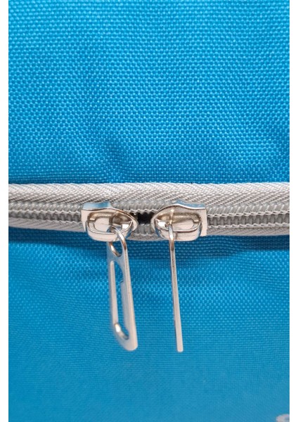 Termoslu Okul Beslenme Çantası Mavi Termal Lunch Box Çocuk Yetişkin