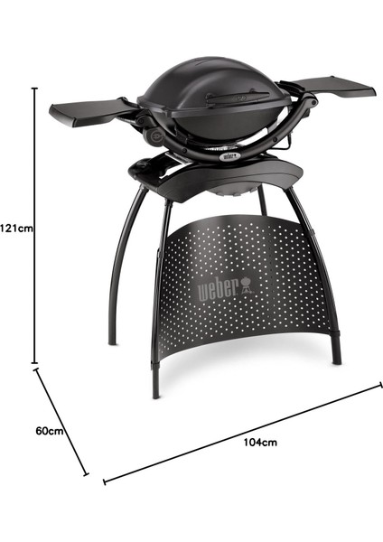 Q1400 Elektrikli Mangal Bbq Izgara – 43X32 Cm, Standlı, Döküm Izgara, Alüminyum Kapak & Gövde, Taşınabilir Elektrikli Barbekü – Koyu Gri modelleri