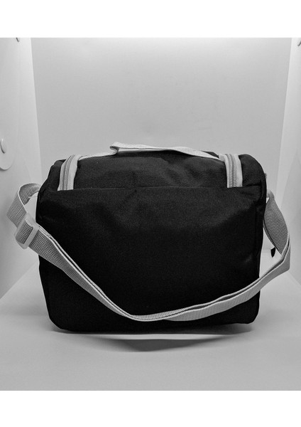 Termoslu Okul Beslenme Çantası Siyah Termal Lunch Box Çocuk Yetişkin modelleri