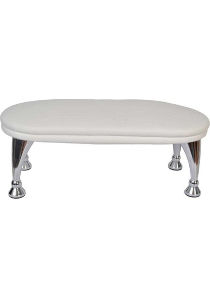 Şık Beyaz Manikür Sehpası, Pratik ve Kullanışlı Tasarım