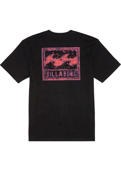 Crayon Wave Tees Erkek Siyah Tişört