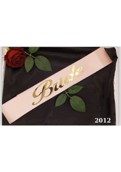 Kuşak Bride Pembe-Gold