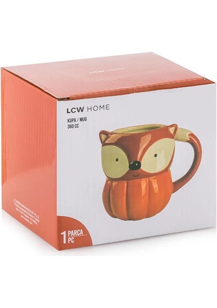 Lcw Home Karişik Hayvan Figürlü Seramik Kupa 360 ml (W5) fırsatları