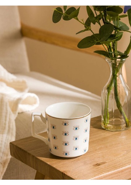 Lcw Home Karişik Göz Baskılı Porselen Kupa 360 ml (W5) fiyatları