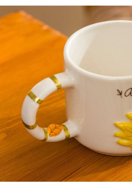 Lcw Home Karişik Yaprak Baskılı Seramik Kupa 450 ml (W5) modelleri