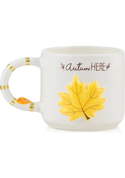 Lcw Home Karişik Yaprak Baskılı Seramik Kupa 450 ml (W5) indirimleri