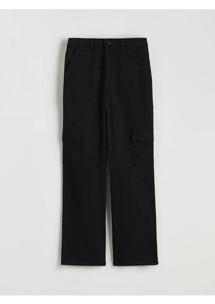 Lcw Kids Wideleg Kız Çocuk Kargo Pantolon (W5)