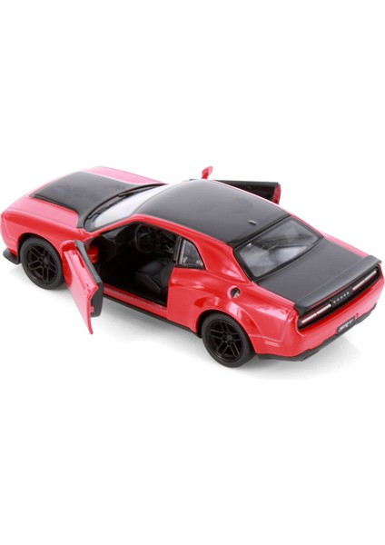 2023 Dodge Challenger Srt Demon 170 Edition, Black/white - Kinsmart 5461D fiyatları