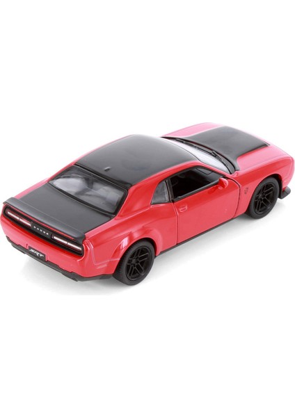 2023 Dodge Challenger Srt Demon 170 Edition, Black/white - Kinsmart 5461D modelleri