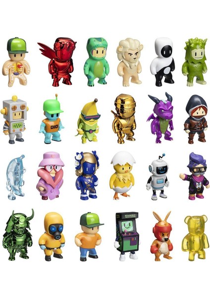 Pmı SG2007 Stumble Guys Sürpriz Şapka 2 Figür 18Lİ Display modelleri