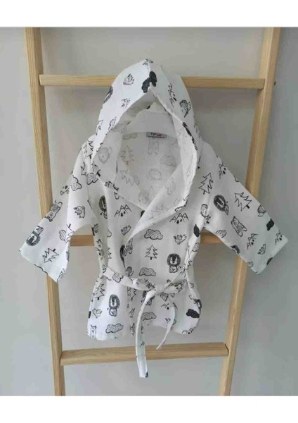 Muslin Bornoz Pamuklu