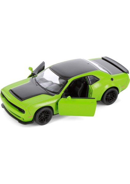 2023 Dodge Challenger Srt Demon 170 Edition, Black/white - Kinsmart 5461D indirimleri