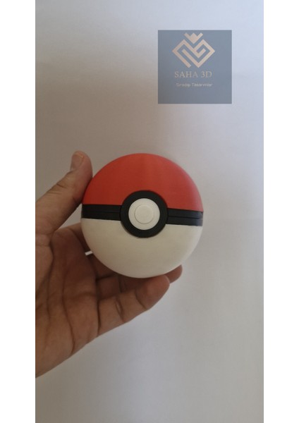 Pokemon Mıknastıslı Poke Topu (Pikachu Hediyeli)