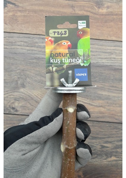 Venty 36.5 cm Doğal Papağan Tüneği | Dal Tünek | Muhabbet, Forpus, Sevda, Cennet Papağanları İçin İdeal Seçim - T600 fırsatları