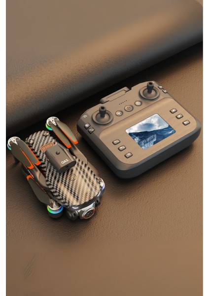 Büro Ev Ofis Hediyesi Için 9X7X3CM LED Işıklı 4K Kameralı Micro Drone modelleri