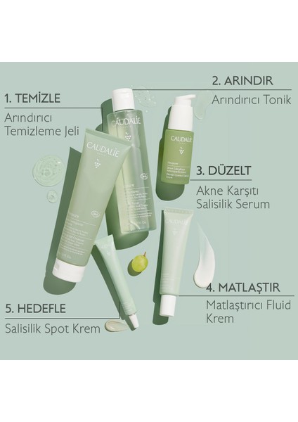 Asfstore Caudalie Vinopure Mattifying Fluide 40 ml 2 Adet modelleri