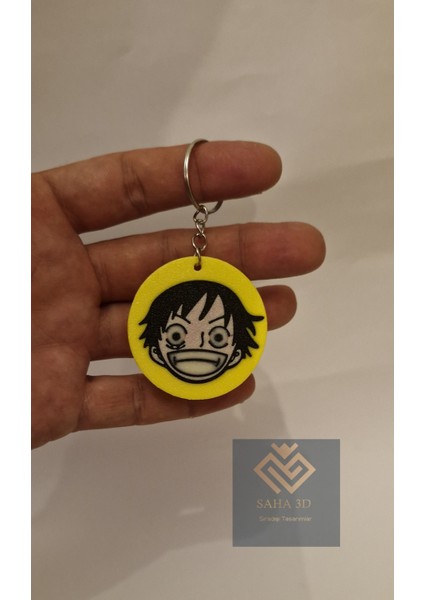 One Piece Hasır Şapka Luffy Anahtarlık modelleri