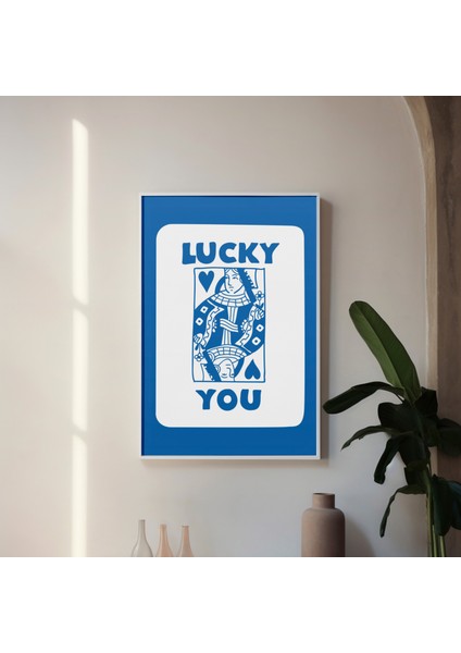 ''lucky You'' Poster Tablo (Çerçeveli) fiyatları